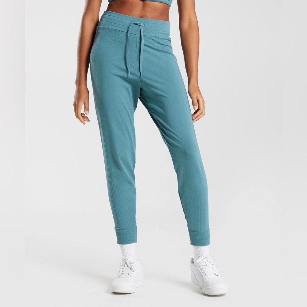 GYMSHARK Rest Day Lounge Joggers - Charred Blue Size XXL